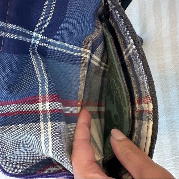 Janet McKinstry Designs Crossbody bag tapestry patchwork artsy designer colorful - Picture 6 of 8